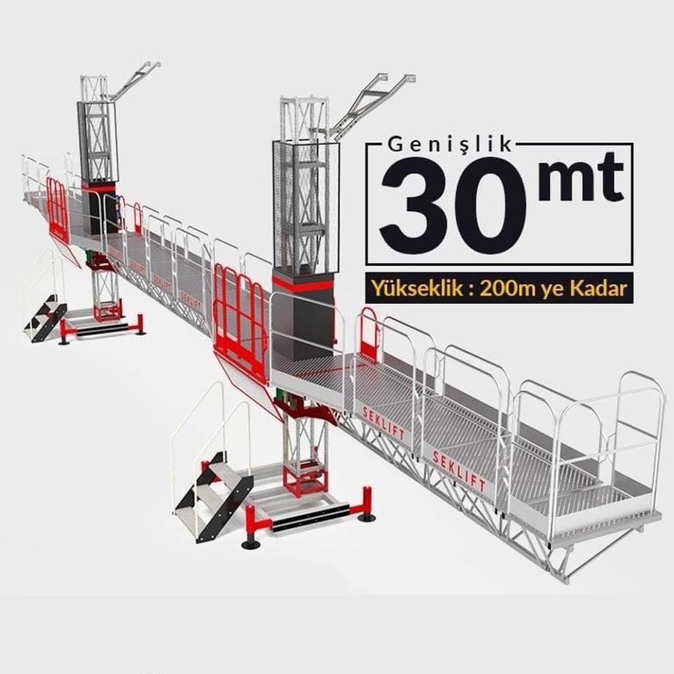 Çift Kolonlu Platform